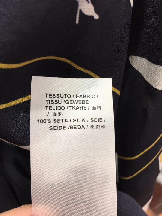 aww Новая женская рубашка с отворотом, на шнуровке, украшенная декольте, с принтом, с длинным рукавом, универсальный топ, 1115