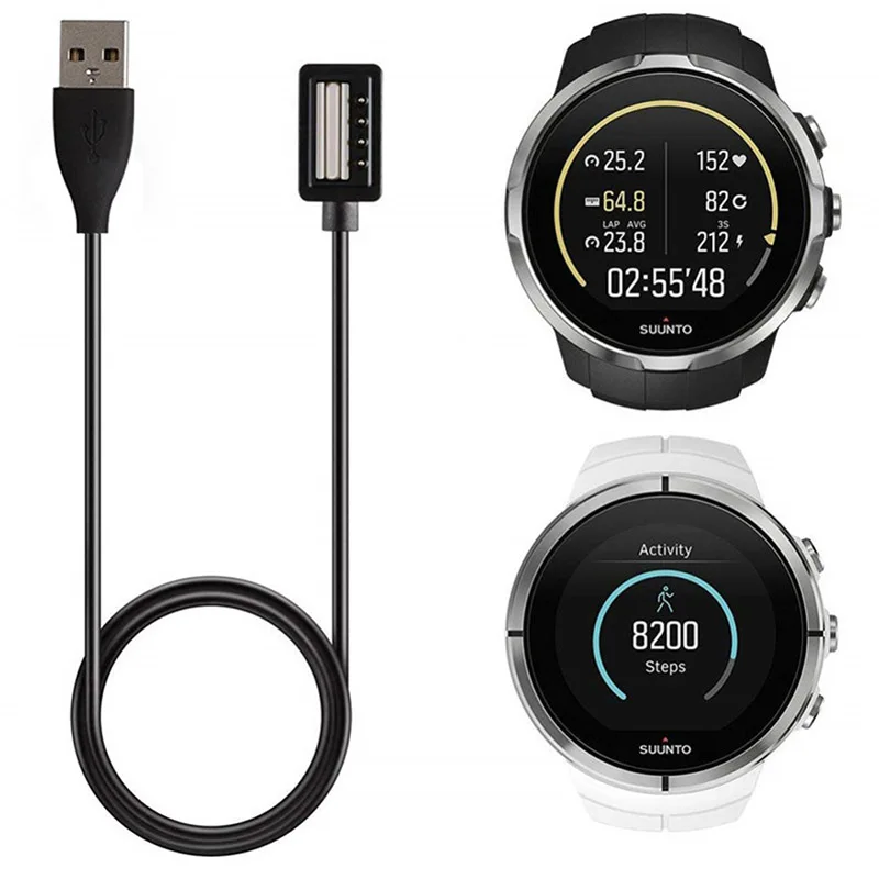 Сменный Магнитный зарядный USB кабель для Suunto Spartan/9 LFX ING|Зарядные устройства| |