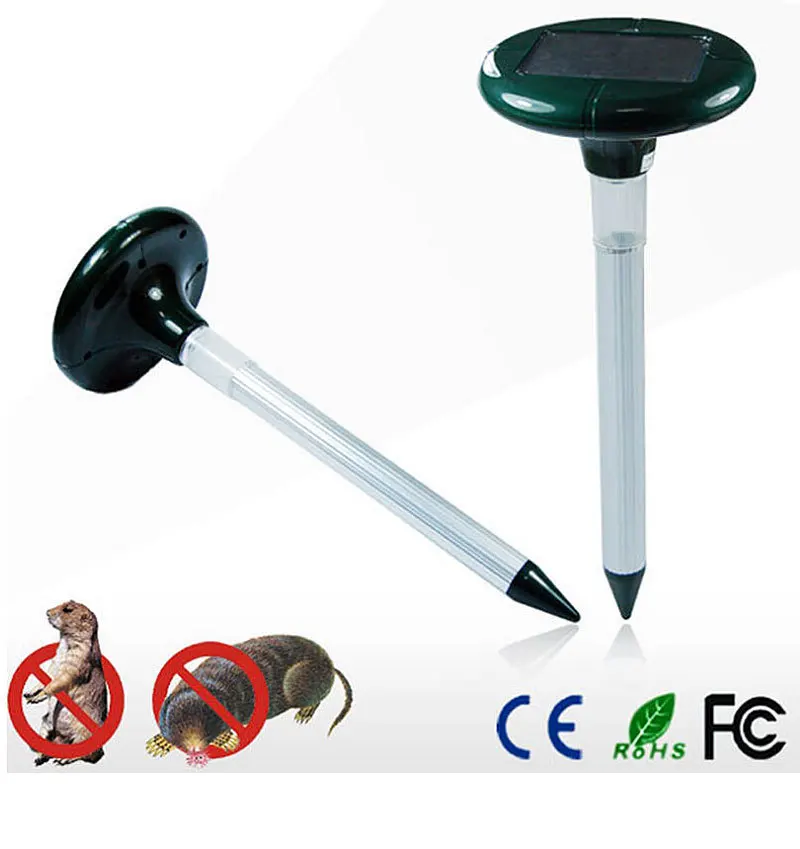 Круглый Солнечный Отпугиватель вредителей пасторальная ультразвуковая змея мышь комаров Разрушитель Открытый Кемпинг противомоскитные инструменты