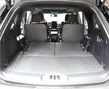 

High quality! Special car trunk mats for Ford Explorer 6 7 seats 2020 durable boot carpets cargo liner mats for Explorer 2020