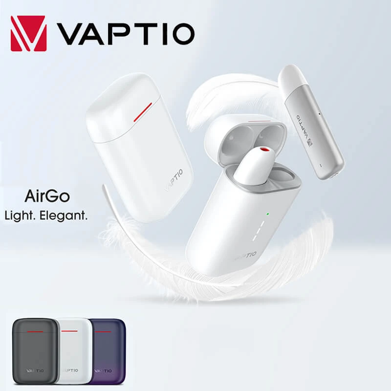 Электронная сигарета Vaptio AirGo вейп картридж 1 5 мл аккумулятор 80 мАч батарейный