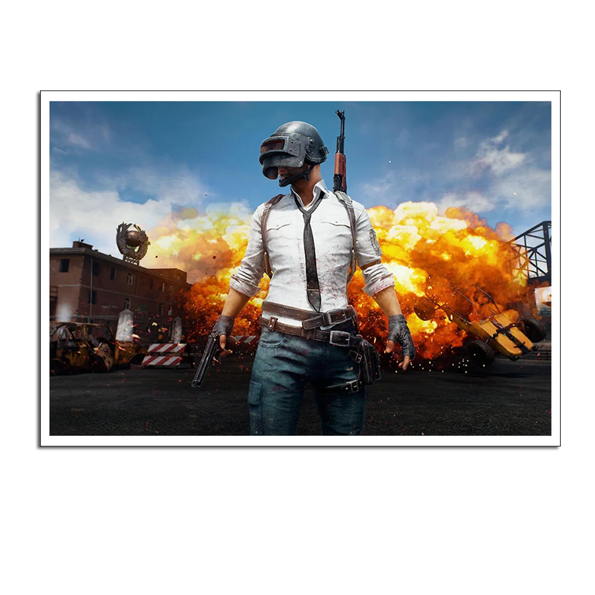 PUBG постер холст живопись AliExpress современный висит искусство победитель курица