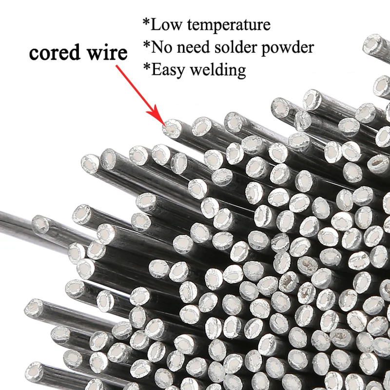 Aluminium Flux Cored Weld Wire Easy Melt Welding Rods for Aluminum Welding No Need Powder
