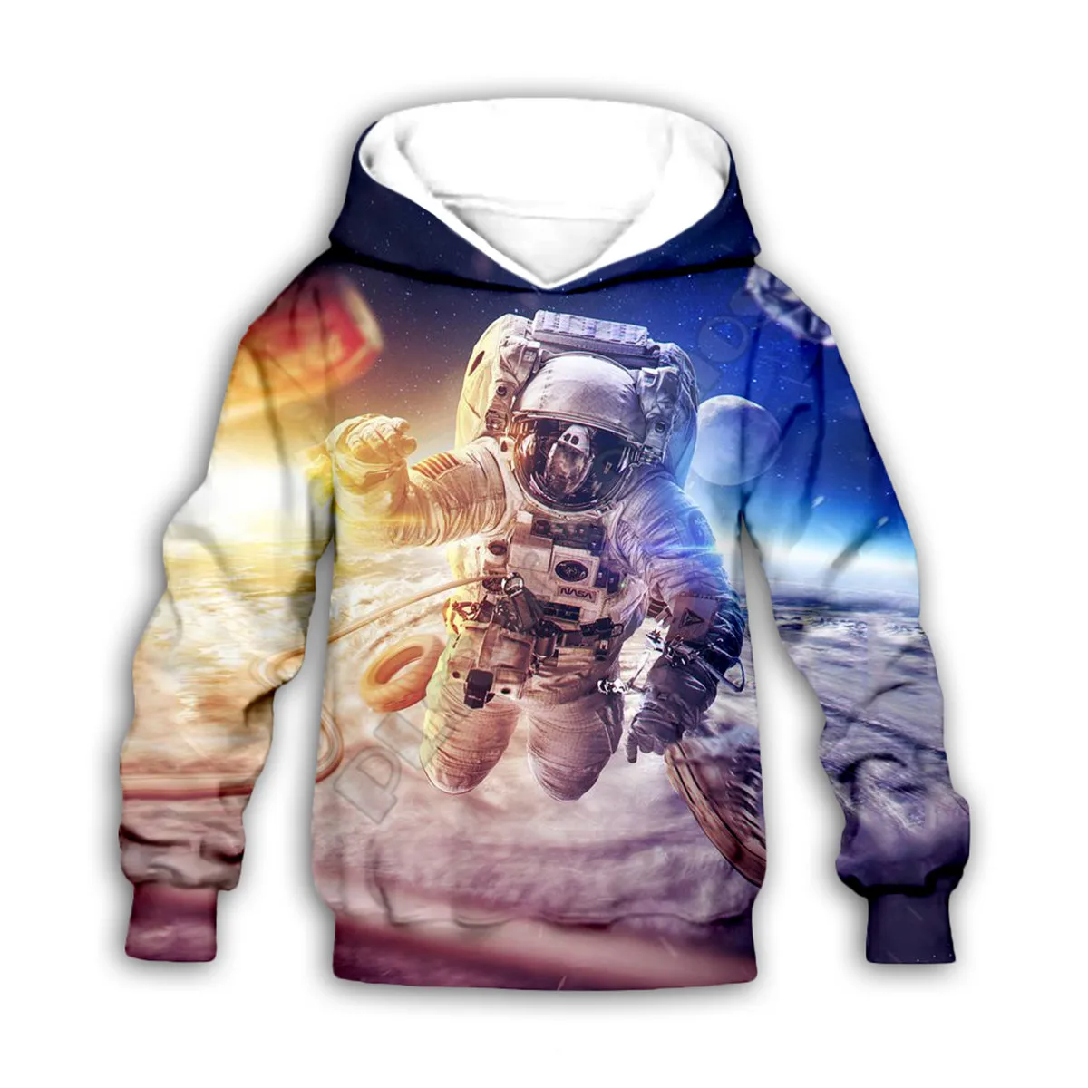 

Galaxy astronaut 3d printed Hoodies family suit tshirt zipper Pullover Kids Suit Sweatshirt Tracksuit/Pant 10