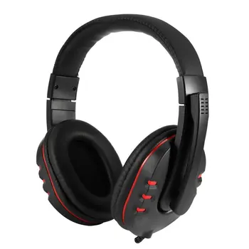 

USB Wired Headband Headphone Noise Canceling Stereo Earphone with Microphone 2M Cable for PS3 / PS4 PC Gaming Headset