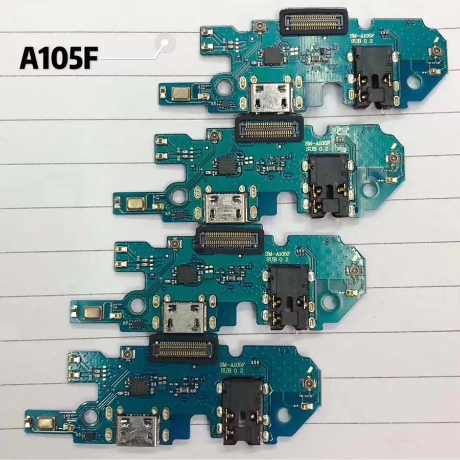 Для samsung Galaxy A10 A105 SM-A105F usb зарядный док-порт разъем гибкий кабель