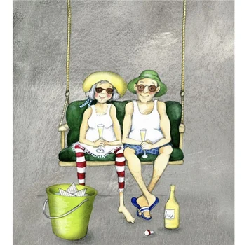 

Elderly couple Transparent Clear pattern Stamps for DIY Scrapbooking/Card Making/Kids Christmas Fun Decoration Suppliestampons