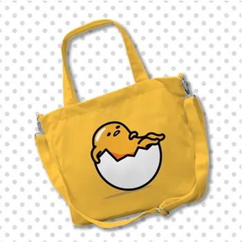

Women's shoulder bags cartoon gudetama Handbag simple shoulder bags fashion Messenger bag