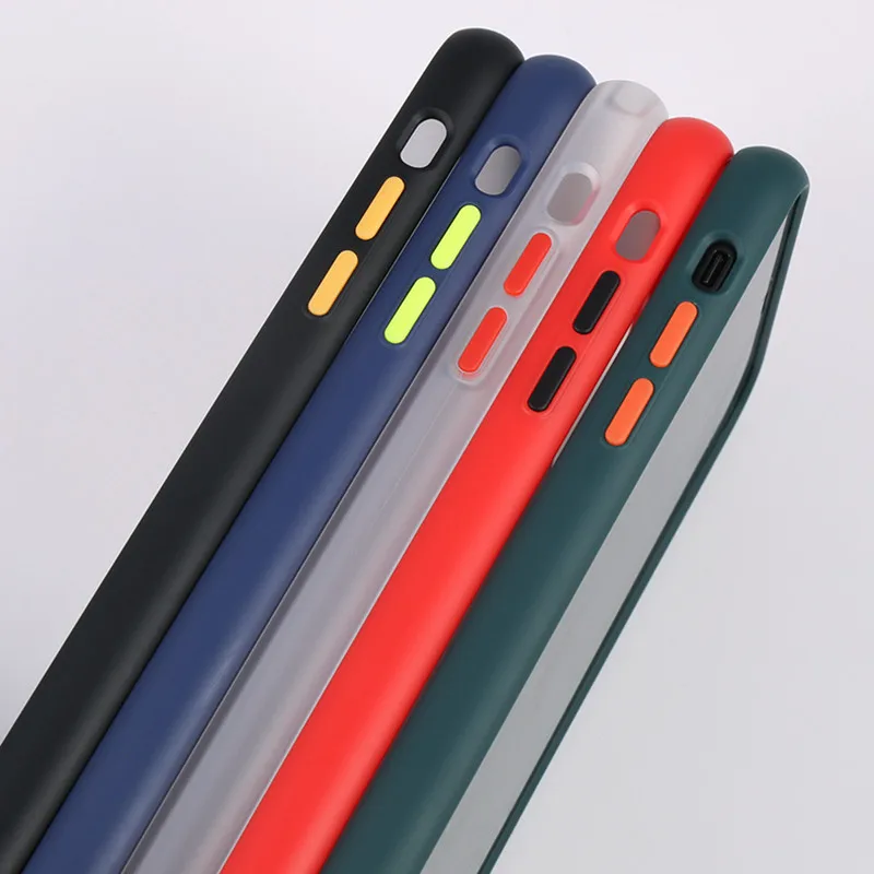 Роскошный противоударный прозрачный Гибридный Силиконовый чехол для iPhone X XR XS Max 8