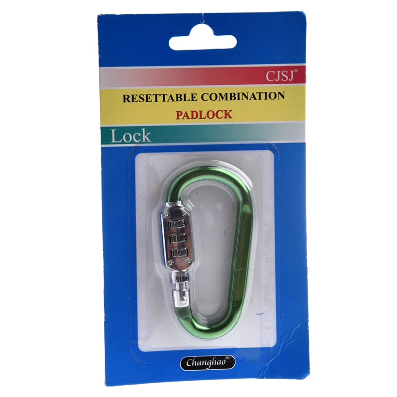 1pc 3 Digit Padlock Luggage Suitcase Bag Travel Code Combination Lock Security S