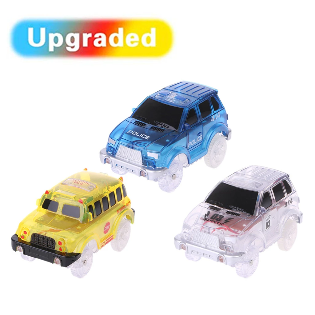 led car track toys