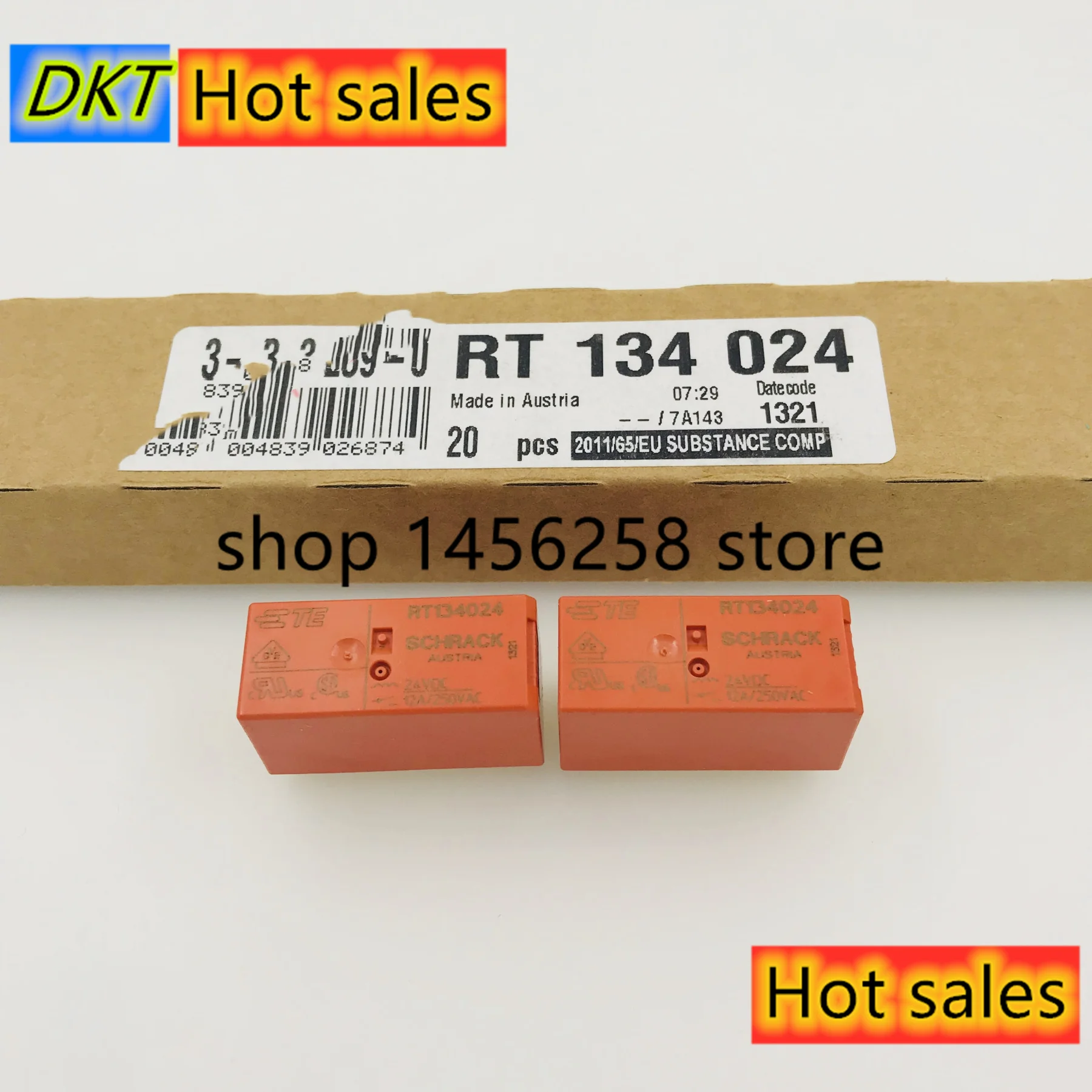 RT134024 RT134024-24VDC 12A/250VAC 4PIN