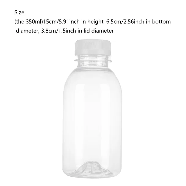 Blank Water Bottles Wholesale 350Ml 200Ml Transparent Plastic Milk Storage  Beverage Drinking Clear Juice Bottle For Outdoor Drop Delivery Home Otdqf  From Bdebag, $13.66