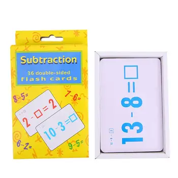 

Division Addition Operation Flash Paper Cards Math Learning Education Kids Toy