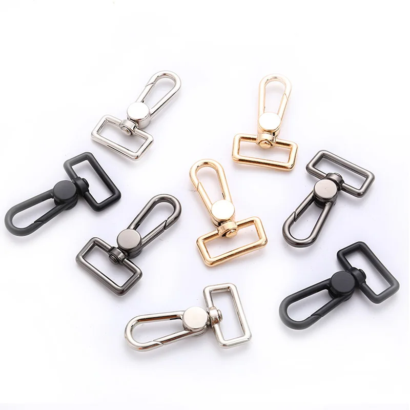 

5Pcs Golden Silver Lobster Buckle Keychain Pet DIY Handmade Label Quick Clip Metal Label Quick Clip Hot Sale Keychain