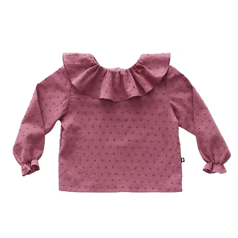 Oeuf/Зимний вязаный кардиган для маленьких девочек; юбка; блузка; детское модное дизайнерское пальто; теплые свитера; детская одежда Oeuf