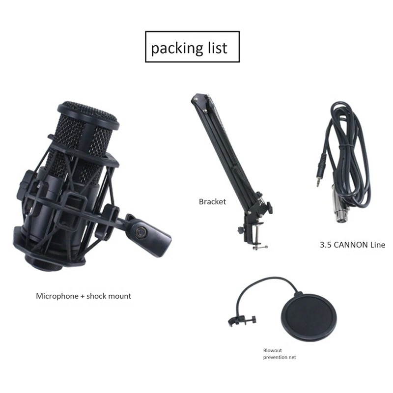 Heareal Condenser Microphone Professional