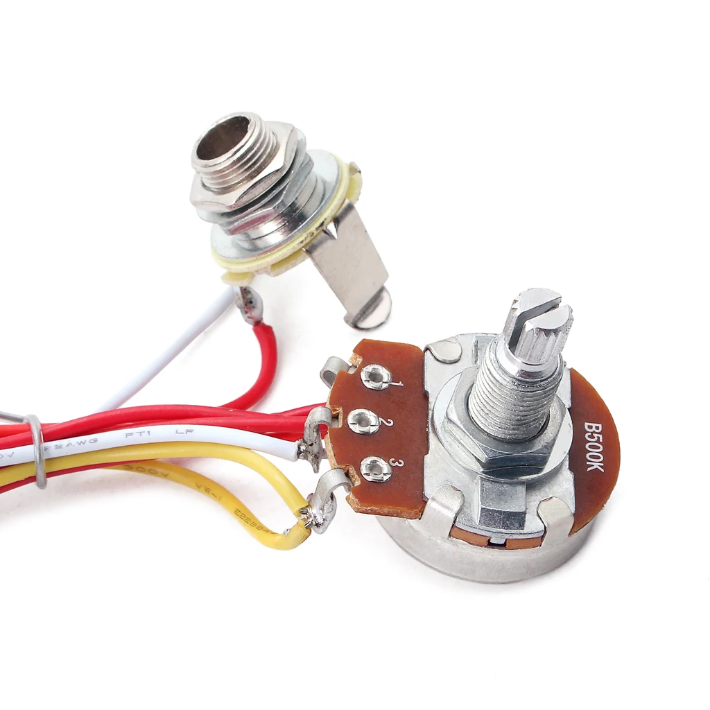 Guitar Pickup Wiring Harness For Electric Guitar&Cigar Box Guitar Parts