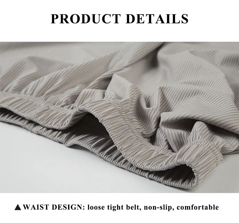 Plus Size Ice Silk Cool Summer Men Sleepwear Shorts Sexy Underwear Nightwear Comfortable Loose Sports Man Sleep Bottoms Homewear buffalo plaid pajama pants