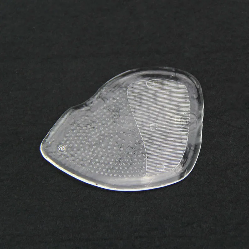 

1 Pair Silicone Elastic Insoles Cushion Protector Feet Palm Care Shoe Pad -OPK