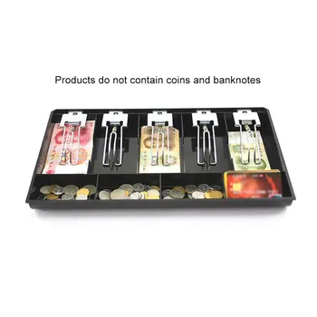

Cash Register Box Five Checkout Box Drawer Cash Register Tray Collection Box Money Box Cash Box Cashier Box