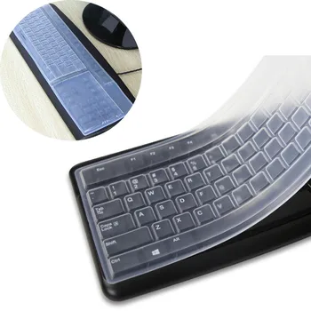 

Keyboard-Cover Protective-Film Desktop Keyboard Cover Transparent Silicone Computer Keyboard Cover