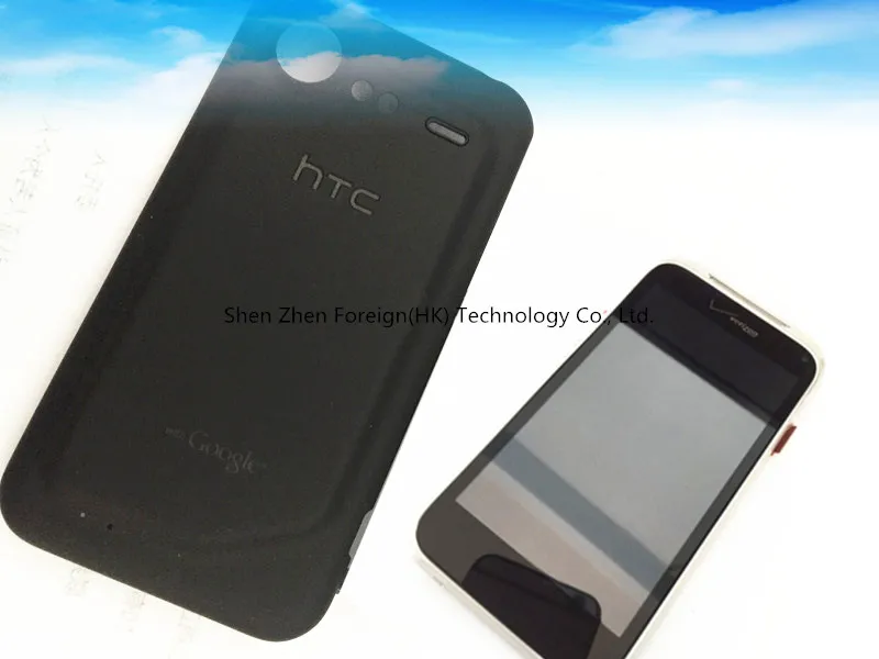 Оригинальный экран ЖК-дисплея в сборе с рамкой и черным корпусом для htc Incredible S S710E