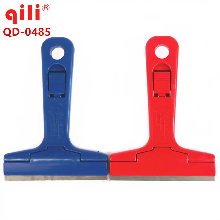 Многофункциональный мини стальный совок для уборки Qili QD-0485, нож-Лопатка для удаления клея для телефона с ЖК-экраном/дигитайзером сенсорного экрана - изображение