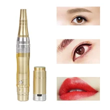 Профессиональные картриджи иглы макияж ручка перезаряжаемая батарея Перманентный макияж машина татуировки Поставки