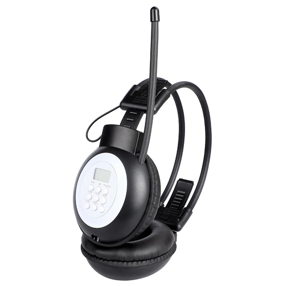 Ear Muff With Reception Wireless Stereo School 50 108MHz Personal Walking Jogging FM Radio Daily Work Headphone Student Portable