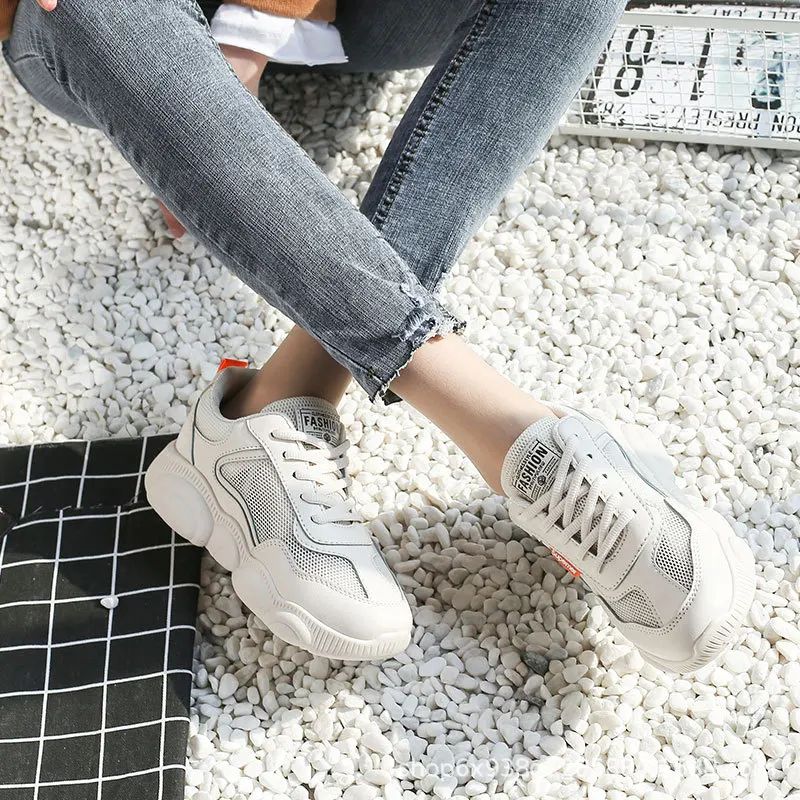 

2019 Spring New Style INS Ultra-Fire Red Bear Single Network tou qi ban Shoes Old Man Shoes White Shoes Yamamoto-Style T01