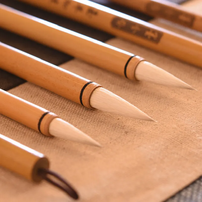 Calligraphy Brush Pen Chinese Lian Calligraphy Brush Caligrafia Student Aquarelle Painting Writing Pratice calligraphy brush