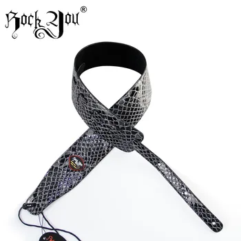 

NEW Crocodile design 2.7 inchPU brand guitar strap, widening, folk guitar straps, electric guitar, electric bass strap