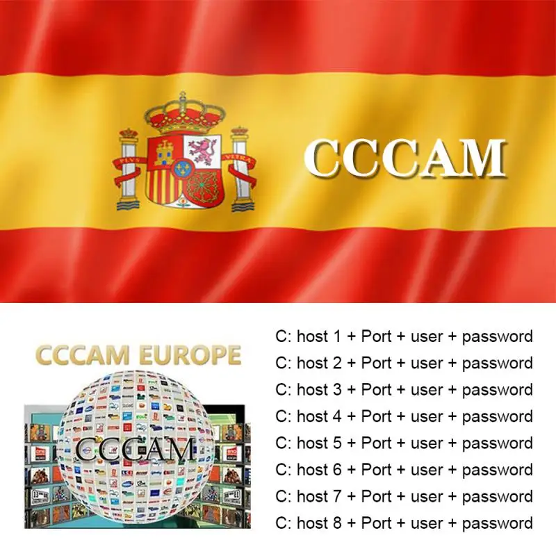 

DVB-S2 receiver Europe's best stable satellite Cccam Cline Spain Portugal Espana decoder European panel Gtmedia V8 NOVA V9