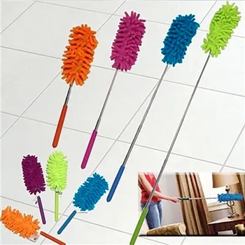 

New Telescopic Microfibre Duster Extendable Cleaning Home Car Cleaner Dust Handle Microfibre Duster Extendable Cleaning #PY10