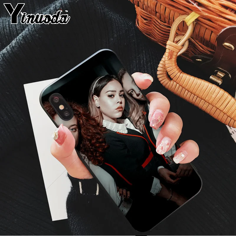A9 Yinuoda испанская ТВ серия Elite TPU черный чехол для телефона чехол для iPhone 8 7 6 6S Plus 5 5S SE XR X XS MAX 11 11pro - Цвет: A9