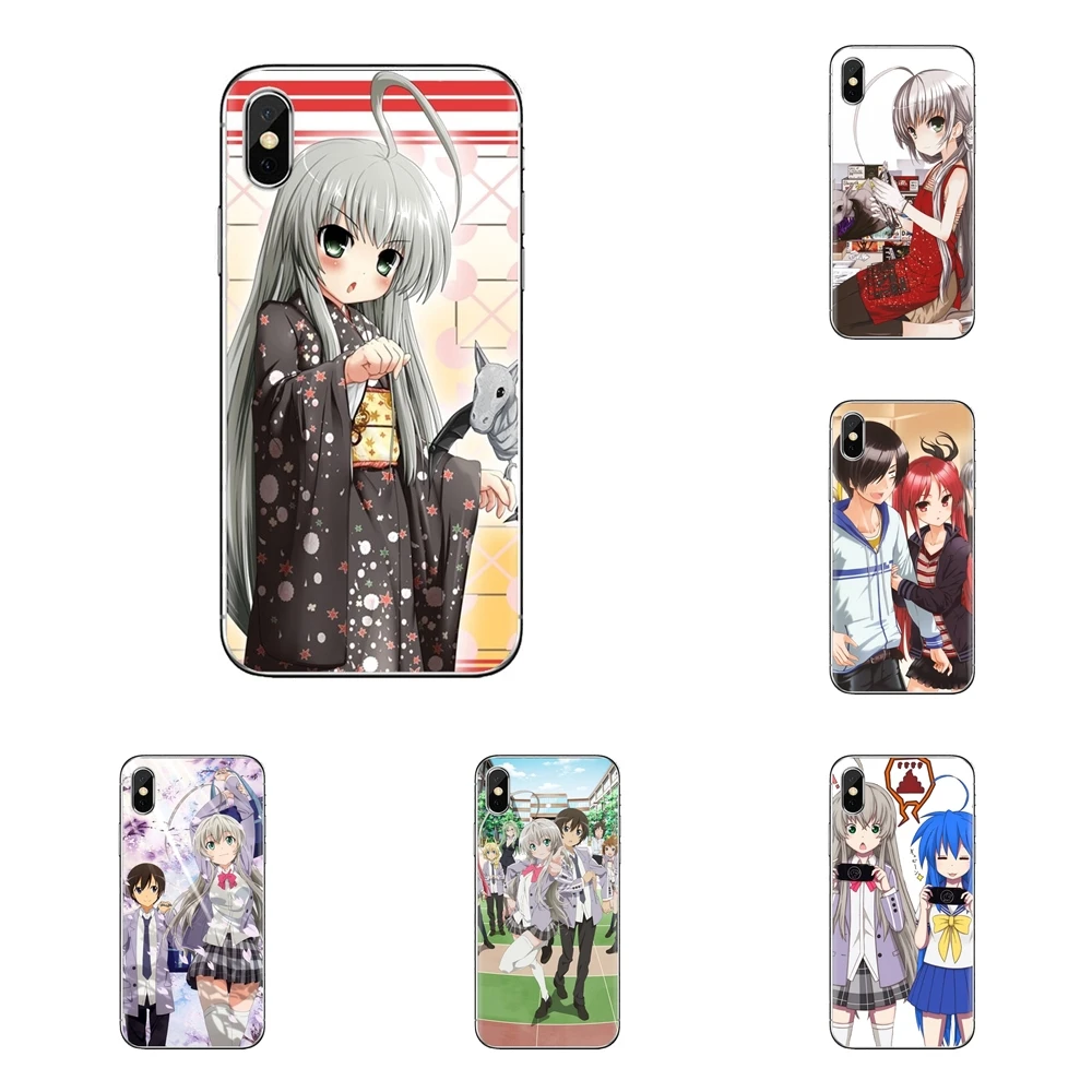 Силиконовый чехол Haiyore! Nyaruko-Сан-F для samsung Galaxy S2 S3 S4 S5 мини S6 S7 край S8 S9 Plus Note 2 3 4 5 8 Coque
