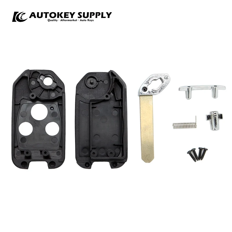 ForHonda Shell chiave a scatto modificata a 3 pulsanti (nuovo stile) AKHDF133 - H5d939a7f12c7412c9234be34bc3002e9X