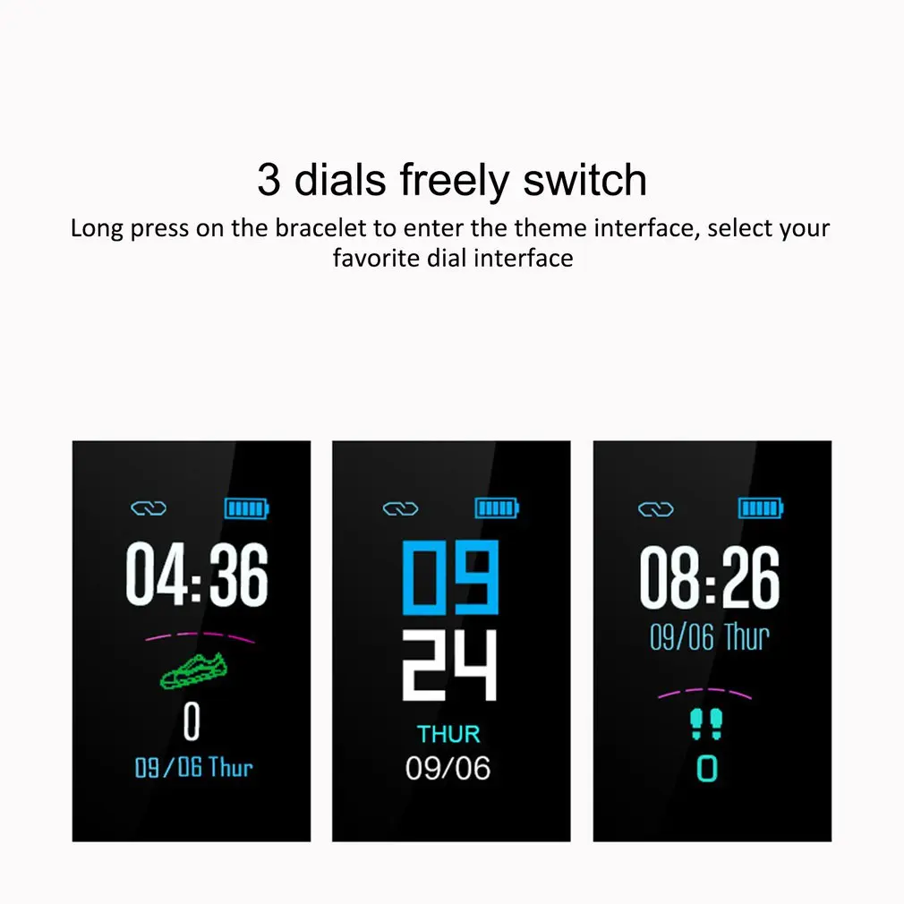 Smart Wristband Smart Activity Tracker Smart Bracelet Smart Band Heart Rate Fitness Tracker Smart Watch