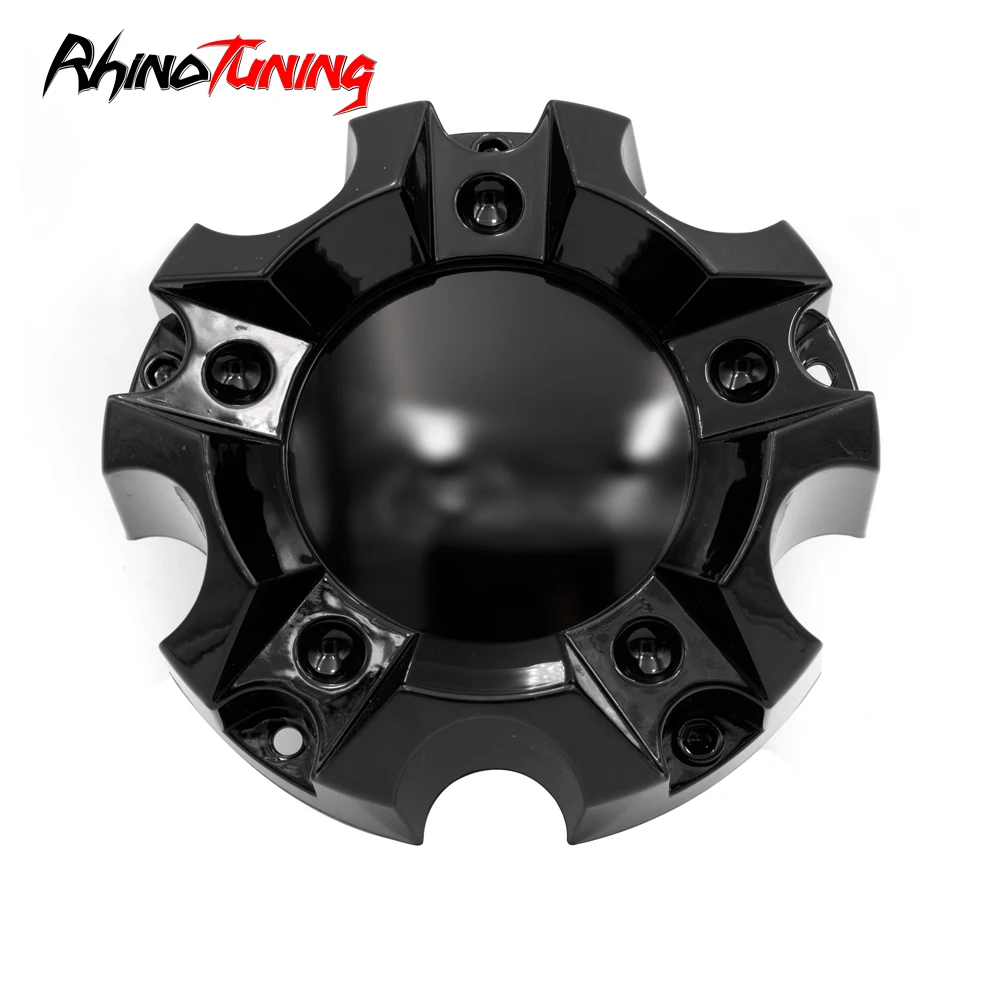 Tapacubos Universal Negro De 68 Mm - Para SUV, Camión O Turismo, Protege El Cubo De La Rueda | Fácil Instalación, Mejora La Apariencia