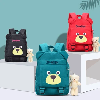 

2020 popular fashion children's schoolbag cartoon bear backpack baby toddler children schoolbag kindergarten boy girl backpack
