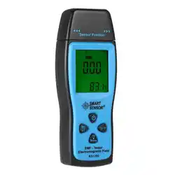Capteur intelligent Portable Rechargeable AS1392, détecteur de champ électromagnétique, testeur de compteur Emf, compteur d'émission 