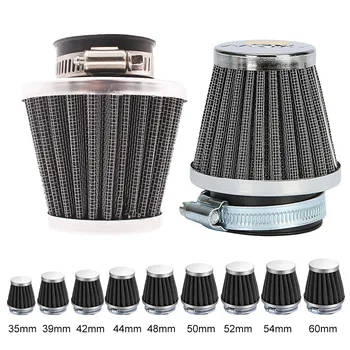 

4PCS Motorcycle Air Filter Cleaner Universal Mushroom Motorbike ATV Clamp-on Replacement Part 35mm 42mm 44mm 48mm 50mm 52mm 60mm