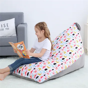 

Large Stuff Animal Storage Bean Bag Stuffed Toy Storage Bean Sack Chair Cover for Kids Girls and Adults Space Saving