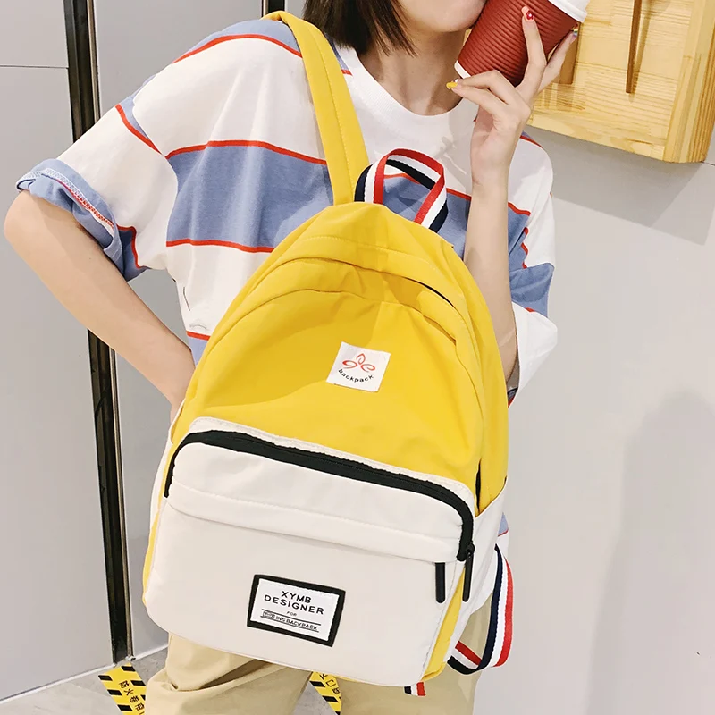 Модный женский студенческий рюкзак, милые женские школьные сумки для девочек, рюкзак в стиле Харадзюку, каваи, Дамская маленькая