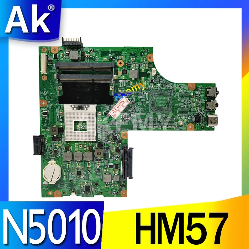 09909 1 для For DELL inspiron N5010 CN 0VX53T VX53T 48.4HH01.011 HM57 без оригинальной тестовой материнской