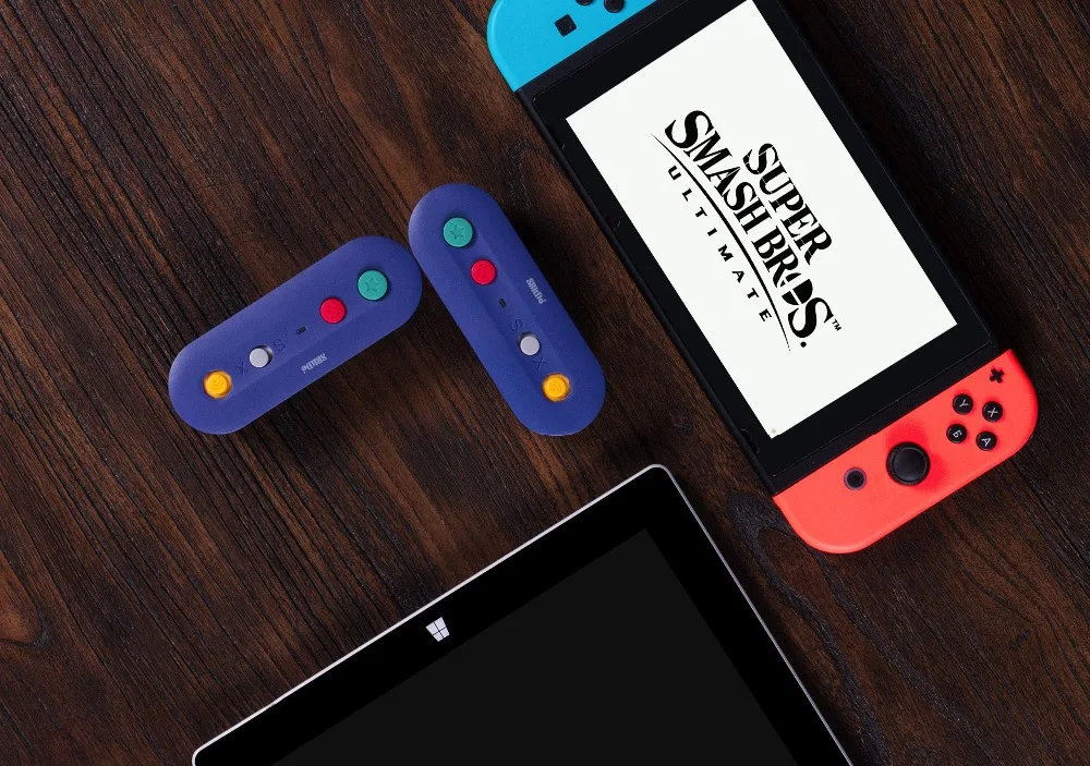 8bitDo GBros Wireless Adapter for NES SNES SF-C Classic Edition Wii Classic for Switch Gamecube