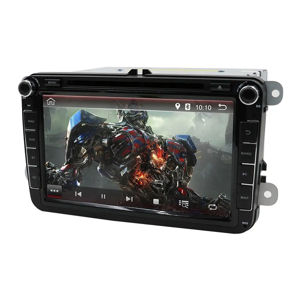 Автомагнитола 8 &quot 2 Din 4 ядра Android 10 0 для VW SAGITAR JATTA JETTA MAGOTAN + 32 ГБ мультимедийный