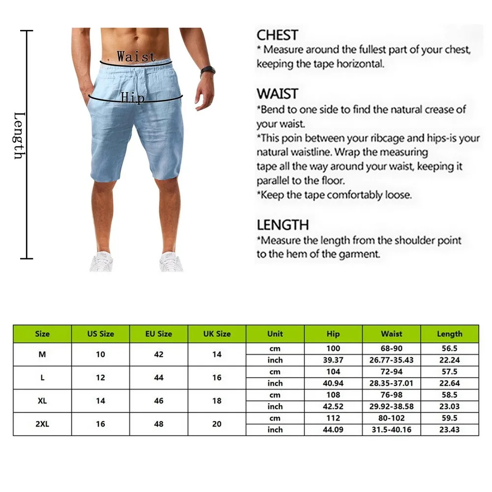 Cotton Linen Men's Shorts Solid Color High Quality Summer Home Wear Shorts for Men New Beach Board Shorts Men maamgic sweat shorts