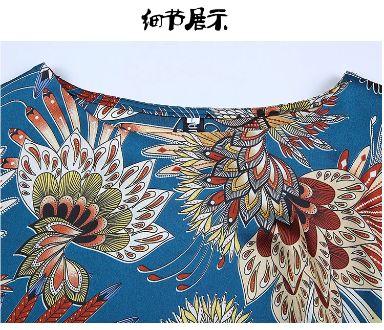 Women's summer natural silk Blouses woman printing silkworm bat shirts loose Tops Plus Size XXXXL Blusas Femininas Fashion 4XL womens blouses